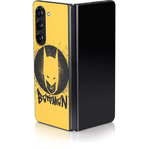 DC Comics Batman Graffiti Art Galaxy Z Fold5 5G Skin